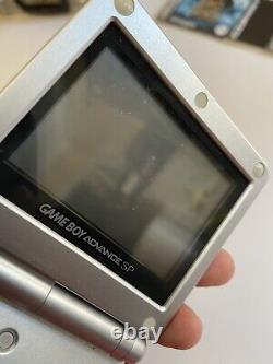 2002 Game Boy Advance Sp Handheld Bundle Withcase+ Accs, (3)games. Bon État