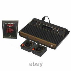 Atari Authentique Rénové 2600 Avec 2 Contrôleurs, Jeu De Combat