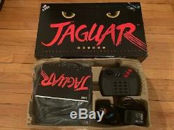 Atari Jaguar Complet En Boite + 3 Jeux, Très Bon État