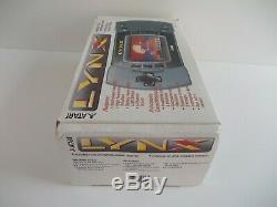 Atari Lynx 2 Console En Boîte Avec Inserts (testé Et Travail) Bon État