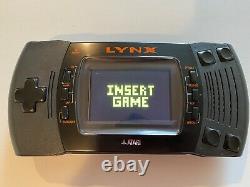 Atari Lynx II Mcwill LCD Bon État Avec Agacart Comme Lynx Gd Atariage