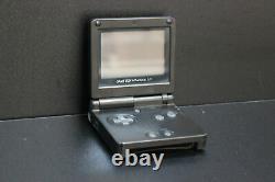 Authentic Refurbished Game Boy Advance Sp (onyx Noir) Avec Chargeur