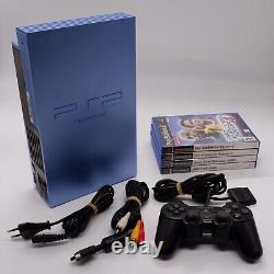 BON ÉTAT ? Sony PlayStation 2 Fat Bleu SCPH-39000