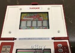 Black Jack (bj-60) Nintendo Game & Watch Multiscreen Bon Etat