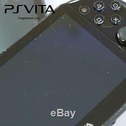 Black Sony Playstation Vita Console De Jeu Slim Wifi, Bon État + Garantie