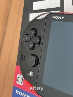 Bon état PlayStation Vita Debut Pack Modèle Wi-Fi Rouge