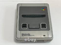 Bon état SNES Nintendo SFC Super Famicom Console Boîte Testé Manuel