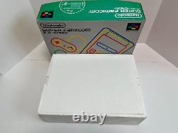 Bon état SNES Nintendo SFC Super Famicom Console dans la boîte testée
