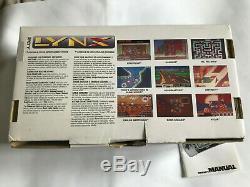 Boxed Avec Inserts Et Tested Travail Atari Lynx 2 Console / Bonne Condition / # 2