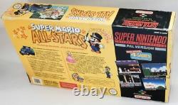 Boxed Super Nintendo Snes, Mario Allstars, Bon État