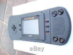 Console Atari Lynx I 1 Ecran LCD Mod (mcwill) Sortie Vga Tres Bon Etat