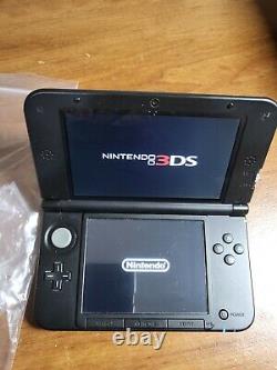 Console De Jeu Portable Nintendo 3ds XL Rouge Et Noir Testé Bonne Forme