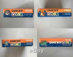 Console Game Boy Color Pokemon Center, 3 Ans D’anniversaire Avec Box Bon État