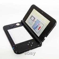 Console Nintendo 3DS LL Noire en bon état, utilisée au Japon avec Wifi