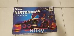 Console Nintendo 64 En Boîte Avec Japonais Manuel. C’est Bon État! Vendeur Aux États-unis
