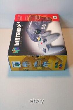 Console Nintendo 64 N64 complète dans sa boîte CIB, testée en bon état
