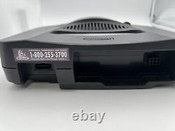 Console Nintendo 64 N64 complète dans sa boîte CIB, testée et en bon état de fonctionnement