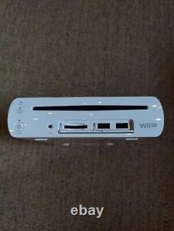 Console Nintendo Wii U 8 Go Avec 3 Jeux Et Contrôleur Pro Très Bon État