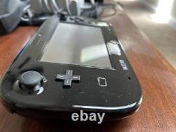 Console Nintendo Wii U de 32 Go, ensemble Deluxe, couleur noire, en parfait état