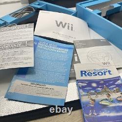 Console Nintendo Wii noire dans sa boîte, aucun jeu inclus, très bonne condition, testée