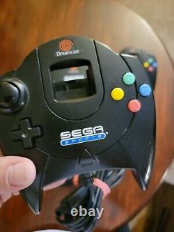 Console Noire Sega Sports Dreamcast (très Bon État)