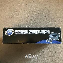 Console Sega Saturn Mk1 Dans Boîte D'origine Avec Manuel Bon État Retro