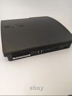 Console Sony PlayStation 3 Slim 250GB en bon état, couleur noir charbon