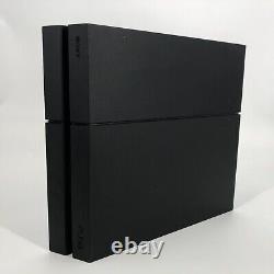 Console Sony Playstation 4 noire de 500 Go en bon état avec manette + câble HDMI/Alimentation