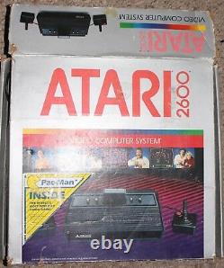 Console Système Atari 2600 (ntsc) Avec Boîte #237 Bonne Forme