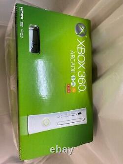 Console Xbox 360 Arcade Microsoft 256MB en boîte, RARE, en très bon état, NM
