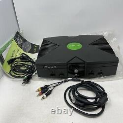 Console Xbox Originale En Boîte Avec Duke Controller Livraison Gratuite Bonne Forme