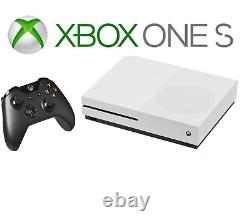Console de jeu Microsoft Xbox One S 1 To avec manette + accessoires en bon état.
