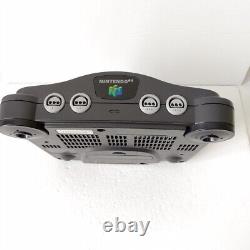 Console de jeu Nintendo 64 en bon état NUS-S-HA avec boîte et manuel du Japon JP