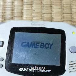 Console de jeu Nintendo Game Boy Advance blanche d'occasion, en provenance du Japon, en très bon état