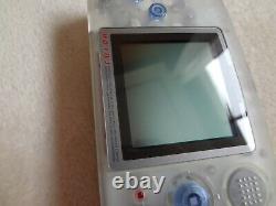 Console de jeu Snk Neo Geo Pocket Color transparente testée et fonctionnelle - bon état