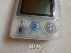 Console de jeu Snk Neo Geo Pocket Color transparente testée et fonctionnelle - bon état