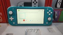 Console de jeu portable Nintendo Switch Lite HDH-001 Turquoise 32 Go en bon état