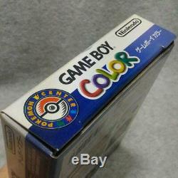 Game Boy Color Pokemon Center Edition Limitée Boxé Bon État