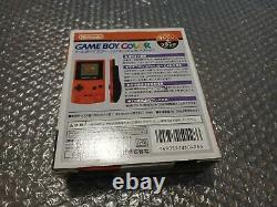 Gameboy Couleur Daiei Clear Orange Edition Limitée Complete Bonne Condition