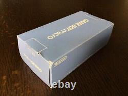 Gameboy Micro Console Blue Nintendo Japon Très Bon État Boxed Gbm-06