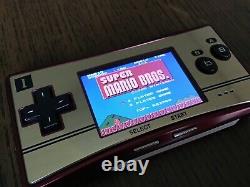 Gameboy Micro Famicom Console Édition Nintendo Japon Très Bon État Gbm-04
