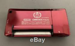 Gameboy Micro Famicom Game Boy Japan Bon État + Box + 1 Jeu Inclus