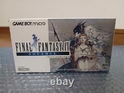 Gameboy Micro Final Fantasy Amano Japan GB BONNE BOÎTE EN EXCELLENT ÉTAT