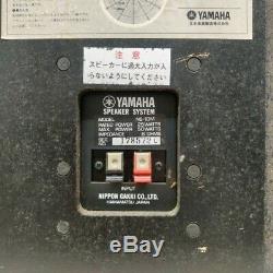 Haut-parleur Yamaha Ns-10m Système De Travail Bon État Japonais Vintage Set Paire