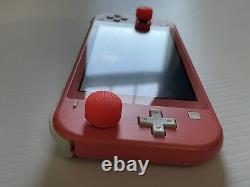 Interrupteur Nintendo Lite Coral Rose Avec Câble De Charge Testé Très Bon État