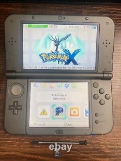 Ips Screen New Nintendo 3ds XL Très Bonne Condition USA Black Tested