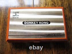Jeu et montre Donkey Kong de NINTENDO en très bon état (DK-52)