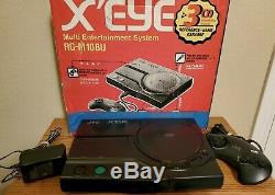 Jvc X'eye Tout En Un Sega Genesis + Sega CD Console (bon État, Works)