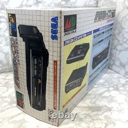 Lecteur CD-ROM SEGA Mega CD Genesis Boîte Noire Rare en Très Bon État