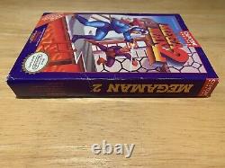 Mega Man 2 Nintendo Entertainment System Nes Cib Très Bonne Condition Box